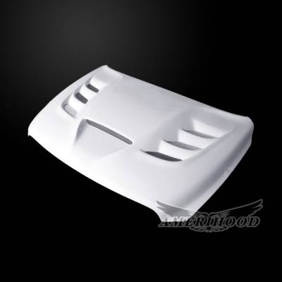 AmeriHood Fiberglass - Dodge Ram 1500 VIP AmeriHood Body Kit- Ram Air Hood DR09AHVIPFHW