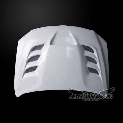 AmeriHood Fiberglass - Dodge Ram 1500 VIP AmeriHood Body Kit- Ram Air Hood DR19AHVIPFHW