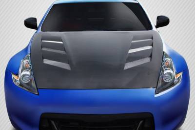 Carbon Creations - Nissan 370Z AMS Carbon Fiber Creations Body Kit- Hood 114386