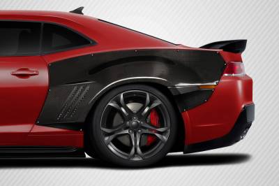 Carbon Creations - Chevrolet Camaro RBS Carbon Fiber Creations Rear Fender Flares 116309