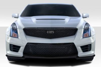 Duraflex - Cadillac ATS-V V Look Duraflex Front Bumper Lip Body Kit 116349