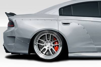 Duraflex - Dodge Charger SKS Wide Body Duraflex Rear Fender Flares!!! 116354