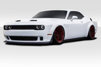 Duraflex - Dodge Challenger Demon Duraflex Wide Fender Flares 116358