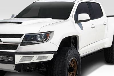 Duraflex - Chevrolet Colorado 4" Buldge Duraflex Body Kit- Front Fenders 116361