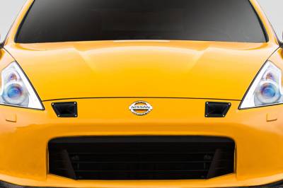 Duraflex - Nissan 370Z 2DR N1 Duraflex Front Bumper Cover Vents Body Kit 116639