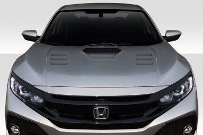 Duraflex - Honda Civic TS1 Duraflex Body Kit- Hood 116713