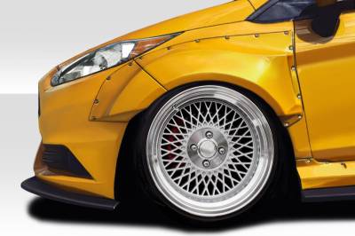 Duraflex - Ford Fiesta CPR Duraflex 70MM Front Fender Flares!!! 116925