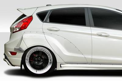 Duraflex - Ford Fiesta CPR Duraflex 70MM Rear Wide Fender Flares 116926