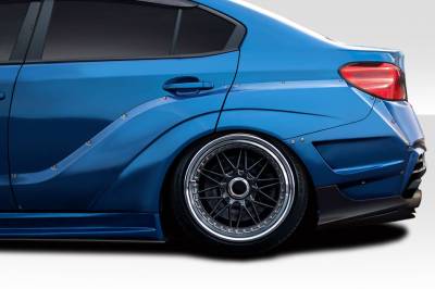 Duraflex - Subaru WRX VRS Duraflex 9 pcs Rear Fender Flares 116964