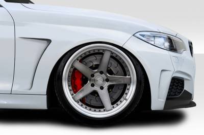 Duraflex - BMW 2 Series MHR Duraflex Wide Front Fender Flares!!! 116980