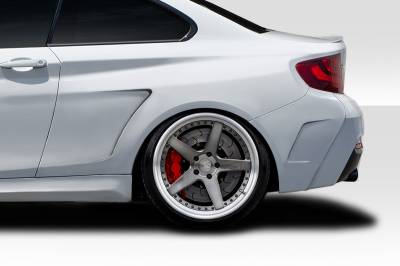 Duraflex - BMW 2 Series MHR Duraflex Wide Rear Fender Flares 116981