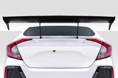 Duraflex - Honda Civic 4DR Broman Duraflex Body Kit- 5 pcs Wing/Spoiler 117594