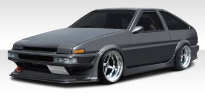 Duraflex - Toyota Corolla Duraflex MB-R Body Kit - 4 Piece - 108000