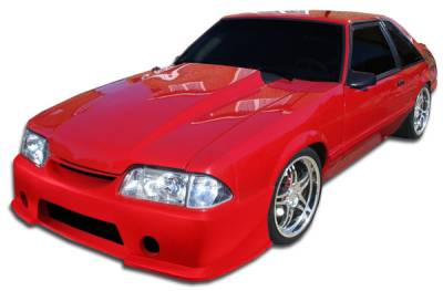 Duraflex - Ford Mustang Duraflex GT500 Body Kit - 4 Piece - 105002