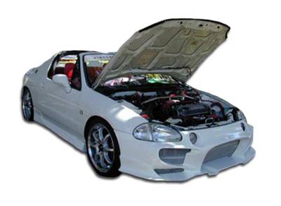 Duraflex - Honda Del Sol Duraflex Aggressive Body Kit - 4 Piece - 110521