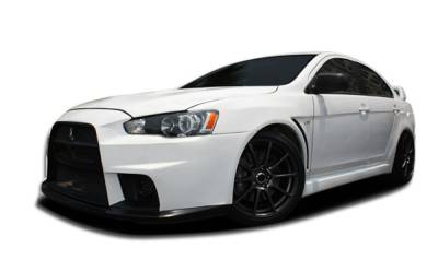 Duraflex - Mitsubishi Lancer Duraflex Evo X Look Body Kit - 12 Piece - 107005