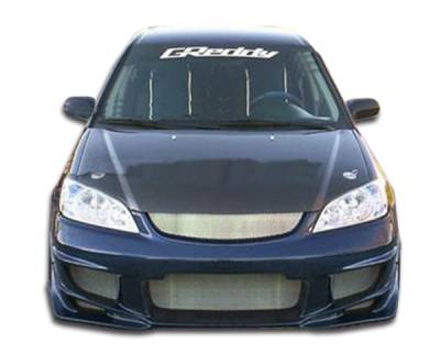 Duraflex - Honda Civic 2DR Duraflex Bomber Body Kit - 4 Piece - 110331