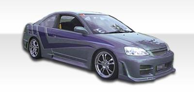 Duraflex - Honda Civic 2DR Duraflex R34 Side Skirts Rocker Panels - 2 Piece - 100240