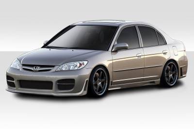 Duraflex - Honda Civic 4DR Duraflex R34 Body Kit - 4 Piece - 110337