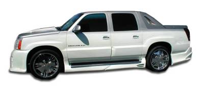 Duraflex - Cadillac Escalade Duraflex Platinum Side Skirts Rocker Panels - 2 Piece - 100335