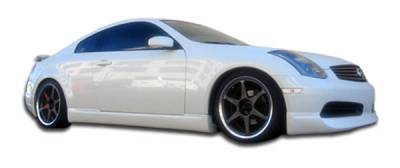 Duraflex - Infiniti G35 2DR Duraflex I-Spec Side Skirts Rocker Panels - 2 Piece - 100463