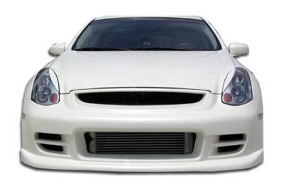 Duraflex - Infiniti G35 2DR Duraflex TS-1 Front Bumper Cover - 1 Piece - 100469