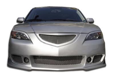 Duraflex - Mazda 3 4DR Duraflex B-2 Front Bumper Cover - 1 Piece - 100562