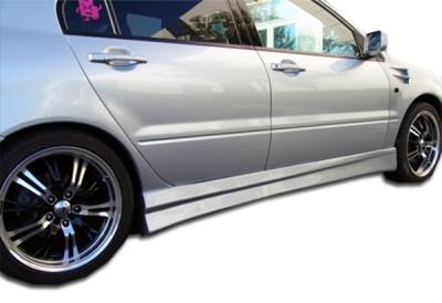 Duraflex - Mitsubishi Lancer Duraflex Walker Side Skirts Rocker Panels - 2 Piece - 100577