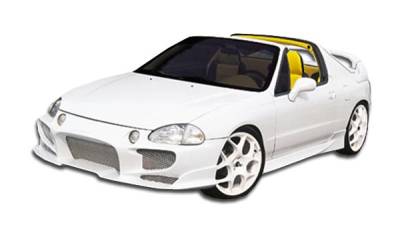 Duraflex - Honda Del Sol Duraflex Aggressive Front Bumper Cover - 1 Piece - 101244