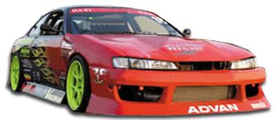 Duraflex - Nissan 240SX Duraflex V-Speed Body Kit - 4 Piece - 110880