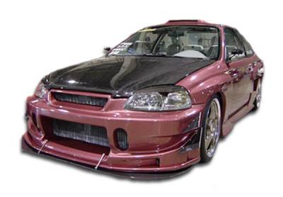 Duraflex - Honda Civic Duraflex Buddy Front Bumper Cover - 1 Piece - 101736