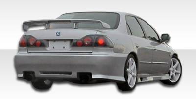 Duraflex - Honda Accord 4DR Duraflex Spyder Rear Bumper Cover - 1 Piece - 101985