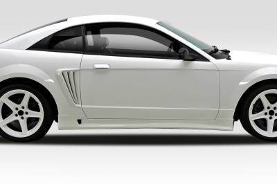 Duraflex - Ford Mustang Duraflex Colt Side Skirts Rocker Panels - 2 Piece - 102080