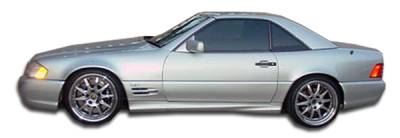 Duraflex - Mercedes-Benz SL Duraflex AMG Look Side Skirts Rocker Panels - 2 Piece - 103089