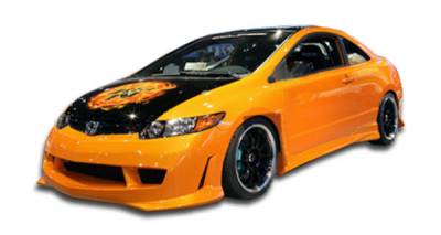 Duraflex - Honda Civic 2DR Duraflex Type M Side Skirts Rocker Panels - 2 Piece - 103337