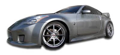 Duraflex - Nissan 350Z Duraflex B-2 Wide Body Side Skirts Rocker Panels - 2 Piece - 103351