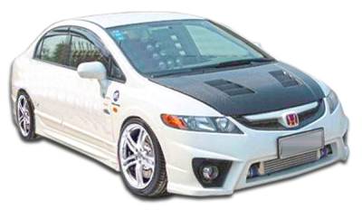 Duraflex - Honda Civic 4DR Duraflex Maddox Body Kit - 4 Piece - 106994