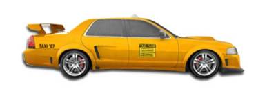 Duraflex - Ford Crown Victoria Duraflex GT Concept Side Skirts Rocker Panels - 2 Piece - 103533