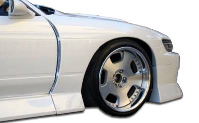 Duraflex - Nissan S13 Duraflex B-Sport Wide Body Front Fenders - 2 Piece - 104621