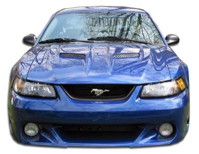 Duraflex - Ford Mustang Duraflex CVX Front Bumper Cover - 1 Piece - 104838