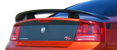 Duraflex - Dodge Charger Duraflex SRT Look Wing Trunk Lid Spoiler - 1 Piece - 104852