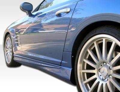 Duraflex - Chrysler Crossfire Duraflex AMG Look Side Skirts Rocker Panels - 2 Piece - 104966