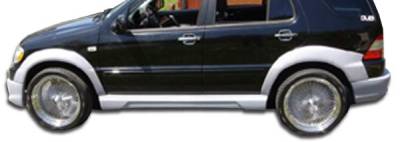 Duraflex - Mercedes-Benz ML Duraflex W-1 Fender Flares - 4 Piece - 105080