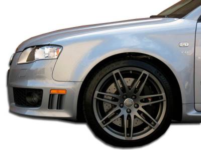 Duraflex - Audi S4 Duraflex RS4 Wide Body Front Fenders - 2 Piece - 105320