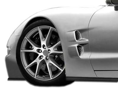 Duraflex - Chevrolet Corvette Duraflex ZR Edition Fenders - 2 Piece - 105703