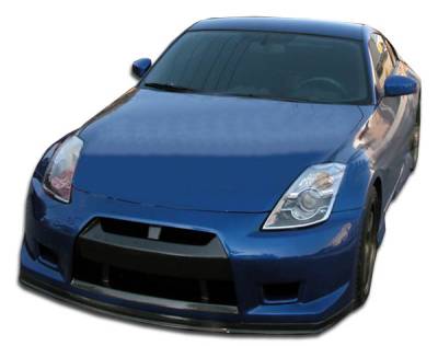 Duraflex - Nissan 350Z Duraflex GT-R Front Bumper Cover - 1 Piece - 105901