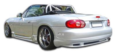 Duraflex - Mazda Miata Duraflex Wizdom Rear Lip Under Spoiler Air Dam - 1 Piece - 105962