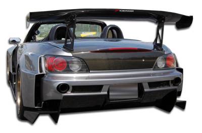 Duraflex - Honda S2000 Duraflex AM-S Wide Body Rear Bumper Cover - 1 Piece - 106025