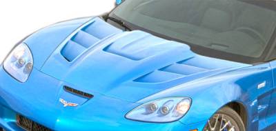 Duraflex - Chevrolet Corvette Duraflex ZR Edition 2 Hood - 1 Piece - 106141