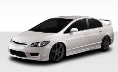 Duraflex - Honda Civic 4DR Duraflex JDM Type R Conversion Kit - 10 Piece - 107960